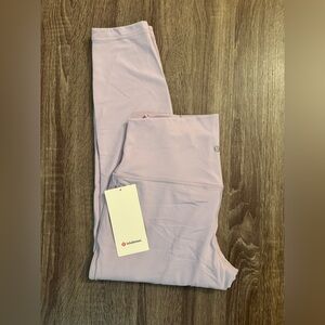 New Lululemon Align high rise pant 25” Lilac Ether.Light purple. Size 12. Purple